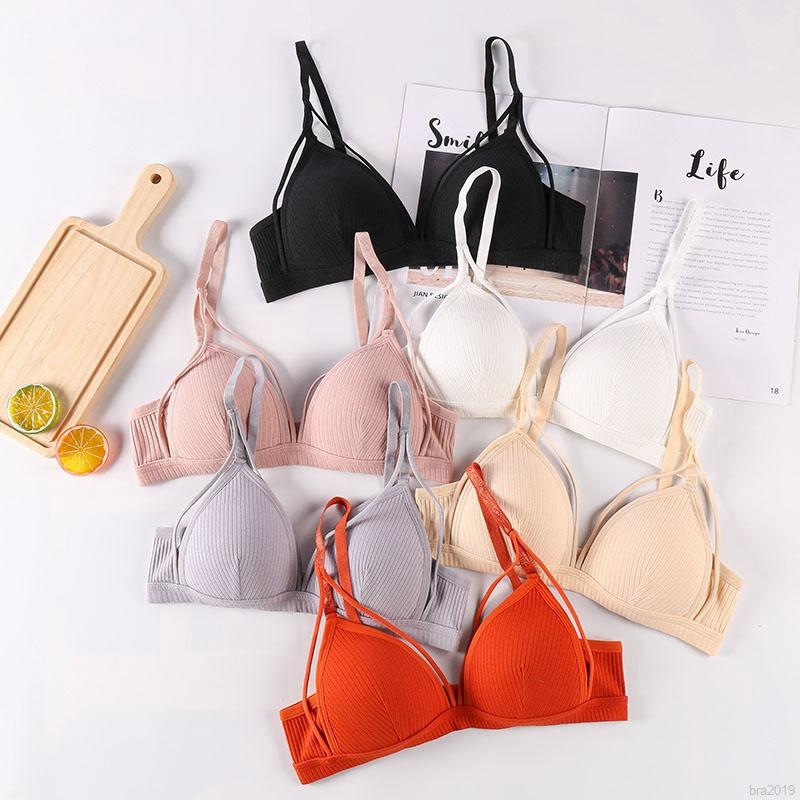 Áo Ngực Cotton Có Thể Điều Chỉnh Dây Cho Nữ
