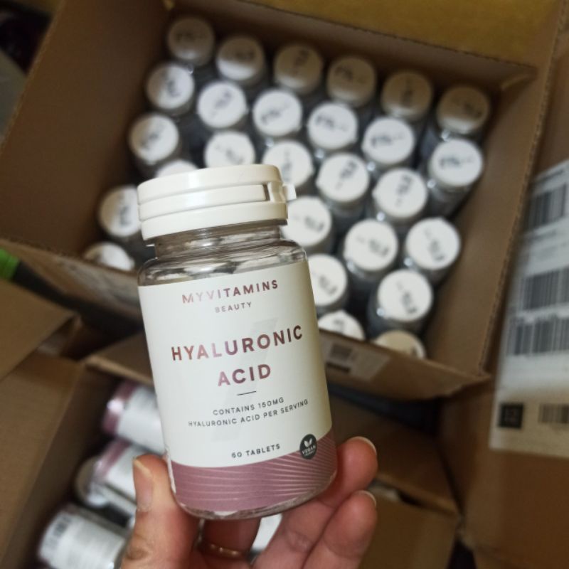 Viên uống cấp nước Myvitamins Hyaluronic a.c.i.d hộp 60 viên