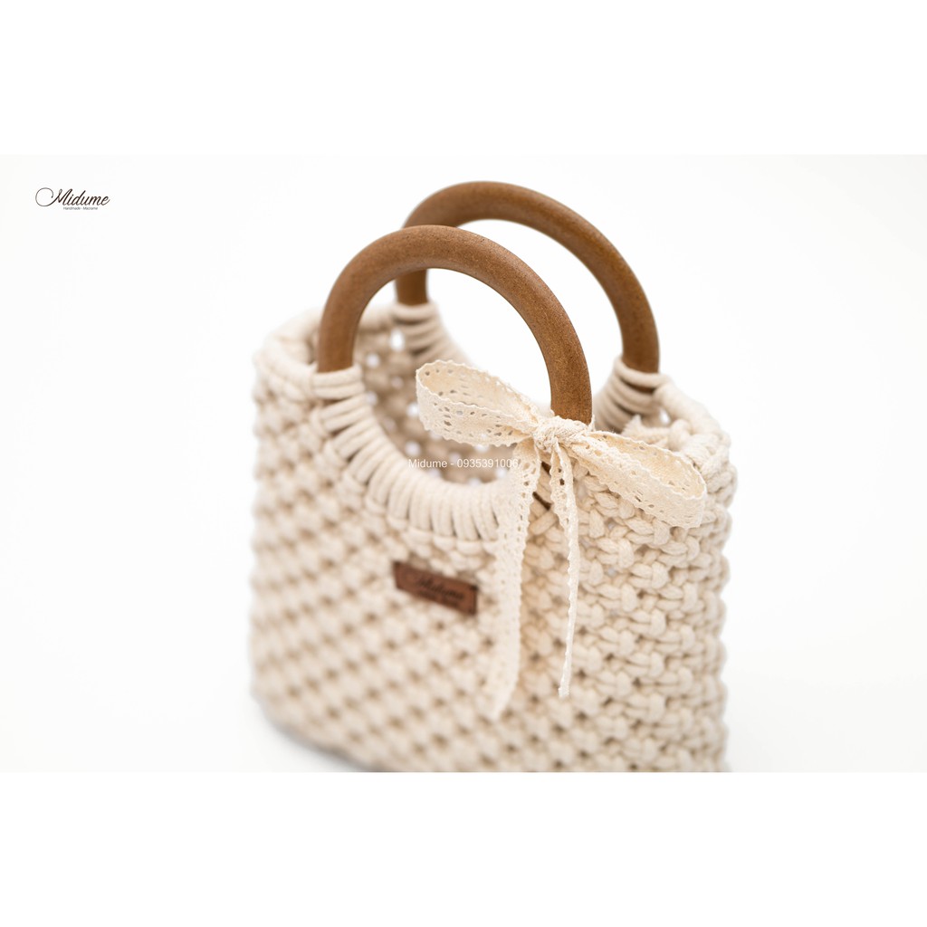 Mua 10 tặng 1, Ruy băng ren bản 2cm thắt nơ, phụ kiện handmade làm túi xách macrame