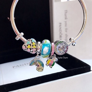 Hạt charm treo cầu vòng