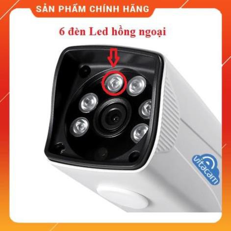 [Hàng xịn] Vitacam VB1080 – Camera IP Ngoài Trời 2.0Mpx 1080P FULL HD