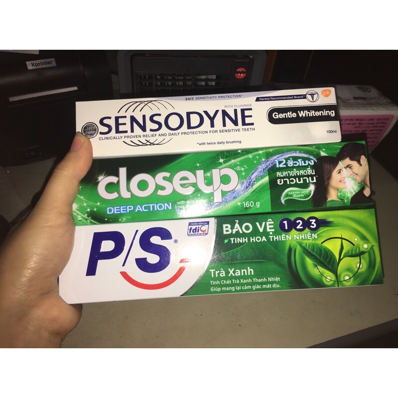 KEM ĐÁNH RĂNG CLOSEUP, SENSODYNE, PS⚡️FREE SHIP⚡️