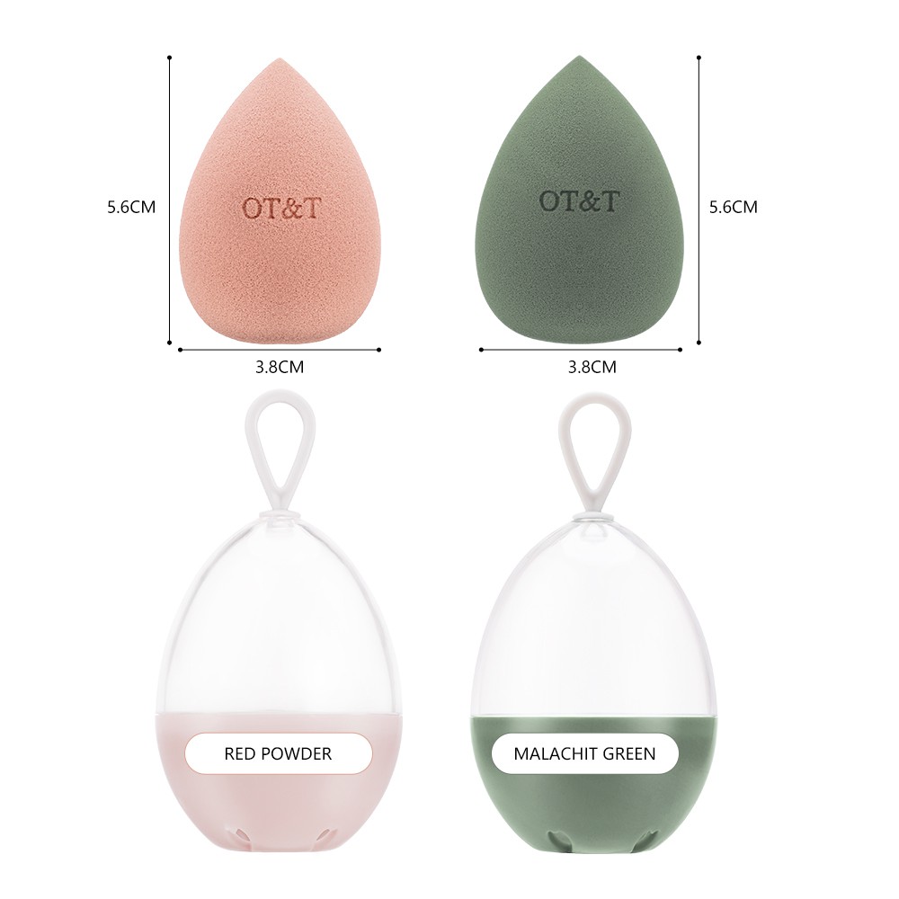 Mút Trang Điểm OT&T 30g Tán Phấn Làm Đẹp 2 Màu Tùy Chọn