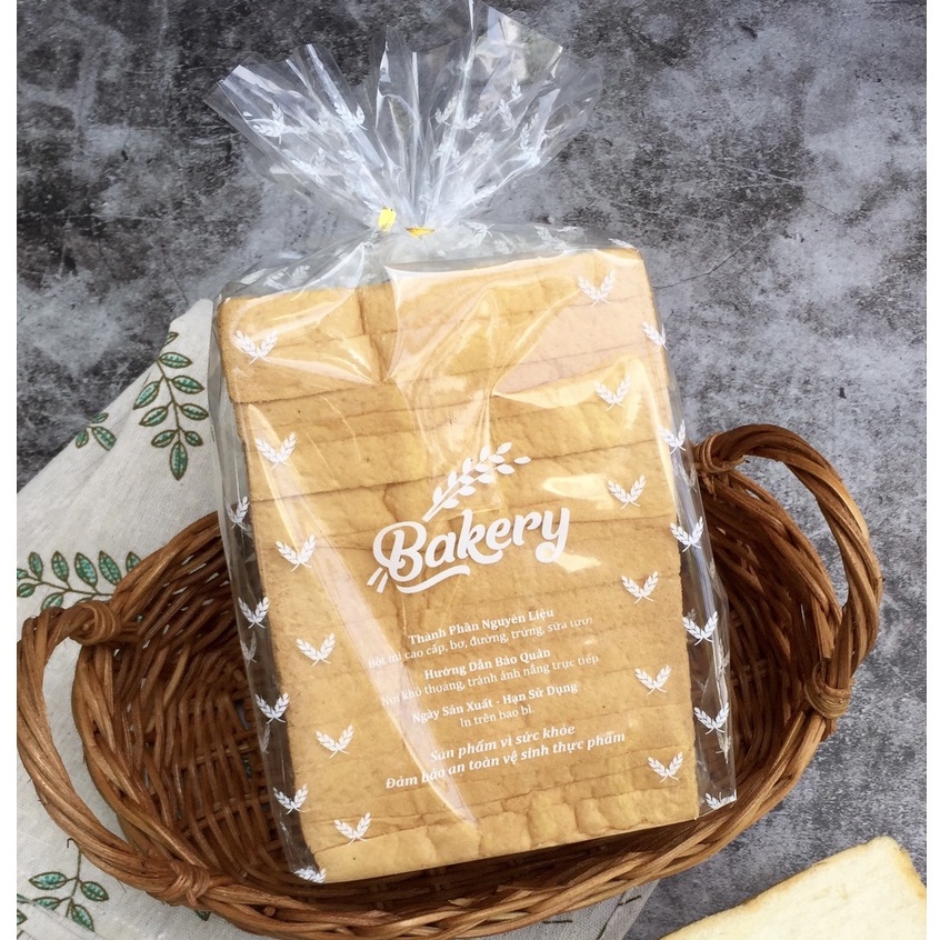 Túi Bánh Mì Hoa Cúc, Túi Sandwich ~ Bakery Lúa Mạch Trắng