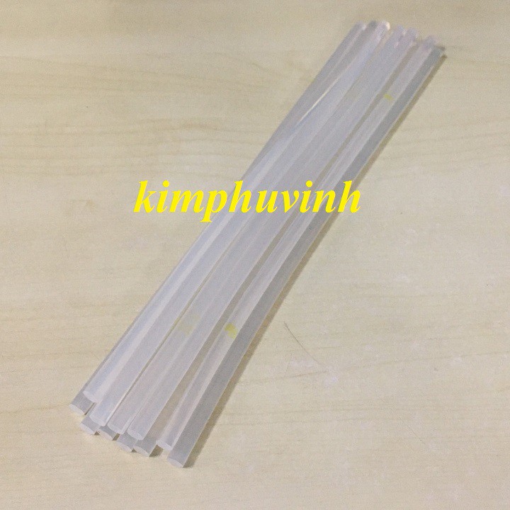 05 cây 0.7x28cm - Keo nến - Keo Nhựa silicon