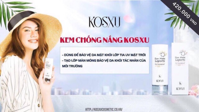 Kem chống nắng kosxu.