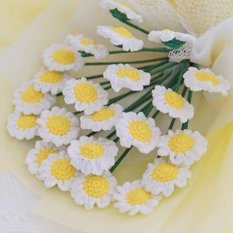 [DIY]Tự làm bằng tay bó hoa bằng tay chất liệu len móc túi quà tặng tốt nghiệp tự làm quà tặng tốt nghiệp cho giáo viên, bạn gái, bạn trai và bạn bè