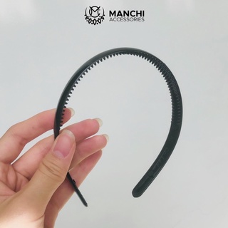 Cài tóc, bờm tóc đen basic
