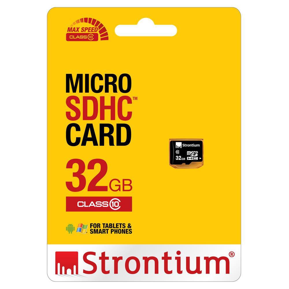 [ Free ship HN] Thẻ nhớ Strontium MicroSDHC 32GB Class 10