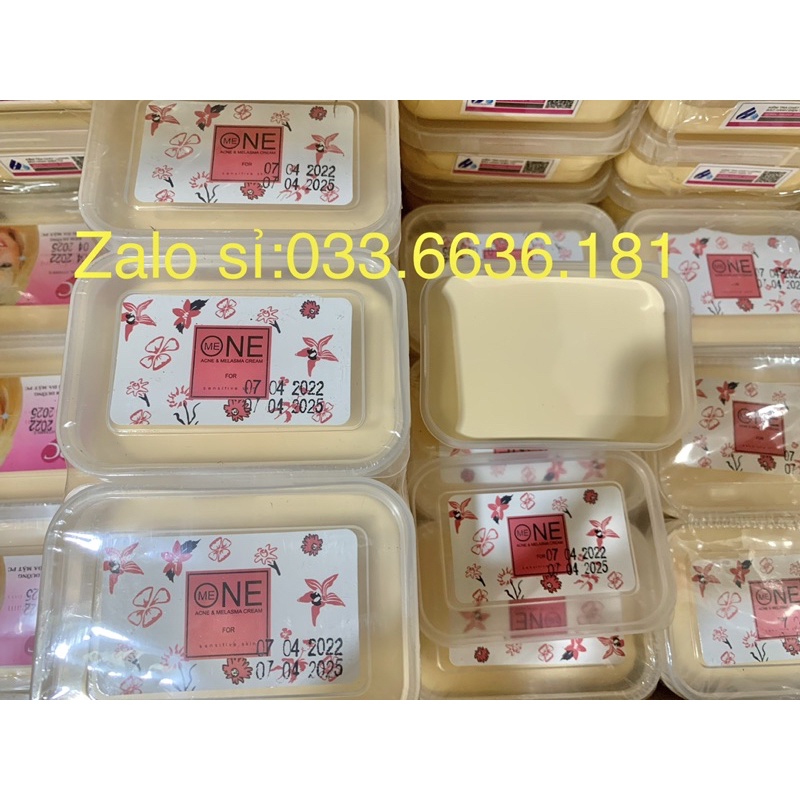 bán sỉ 10 hủ kem one me hủ 100g có tem check mã chính hãng