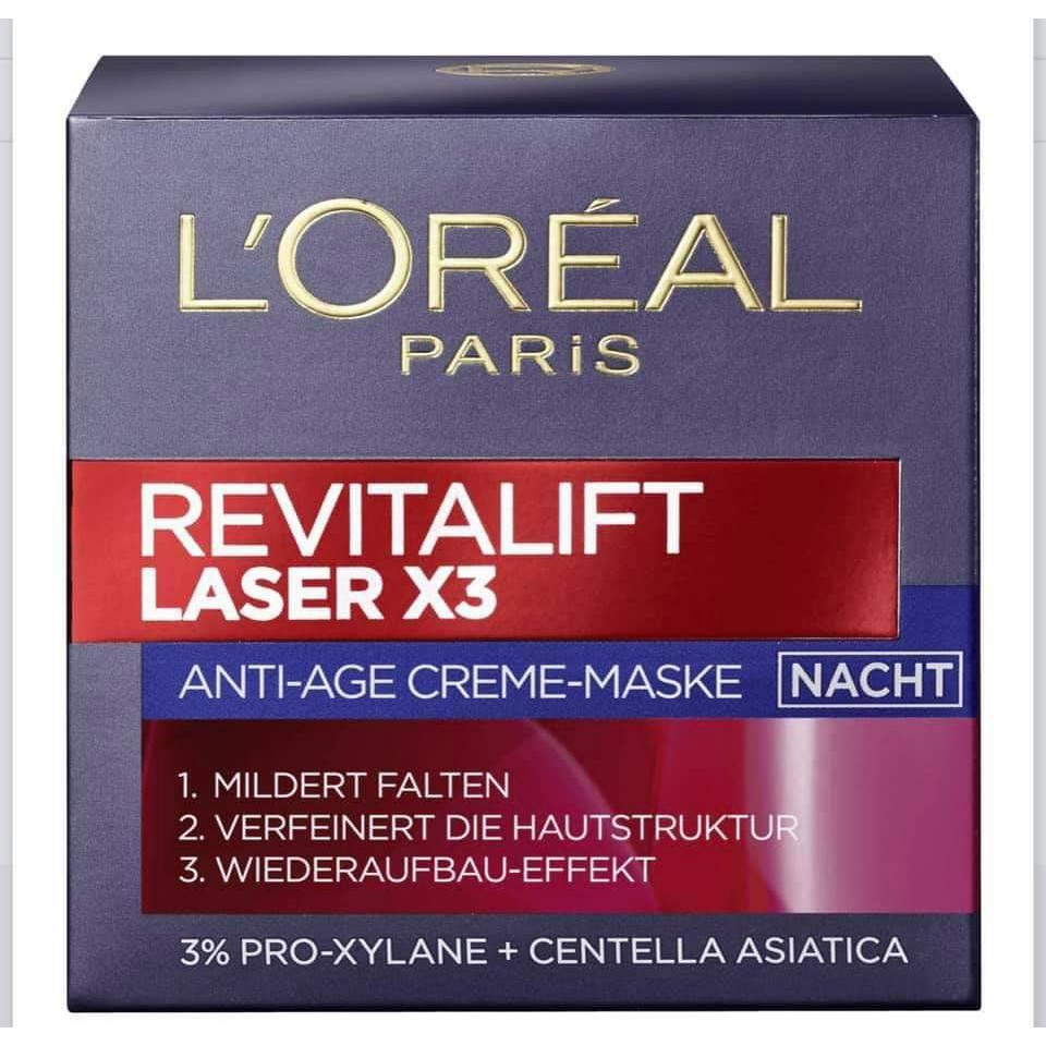 CẶP KEM DƯỠNG DA NGÀY/ĐÊM LOREAL REVITALIFT LASER X3 - XÓA MỜ NẾP  NHĂN, NGĂN NGỪA LÃO HÓA DA