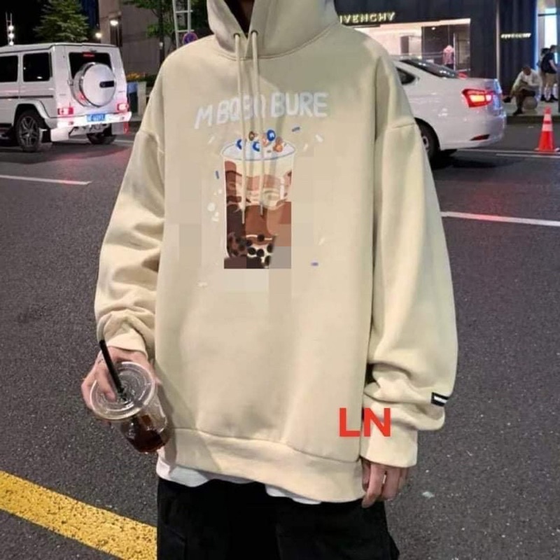 Áo hoodie trà sữa MBQ TH6