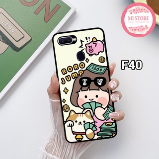 Ốp điện thoại oppo f9/ a7/ a5s/ a12 - ốp lưng oppo in hình hoạt hình roro xinh xắn