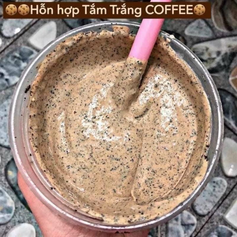 Gói tắm trắng cafe thiên nhiên