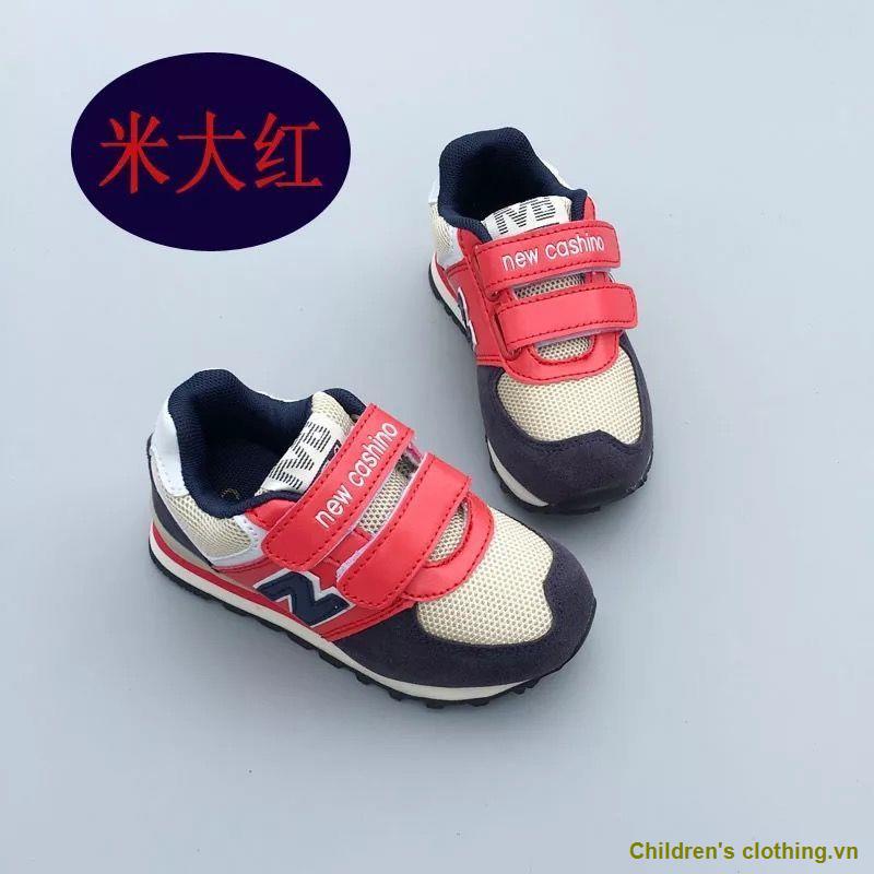 Giày Thể Thao New Balance 2021 Phối Lưới Thoáng Khí Thời Trang Mùa Xuân Cho Bé