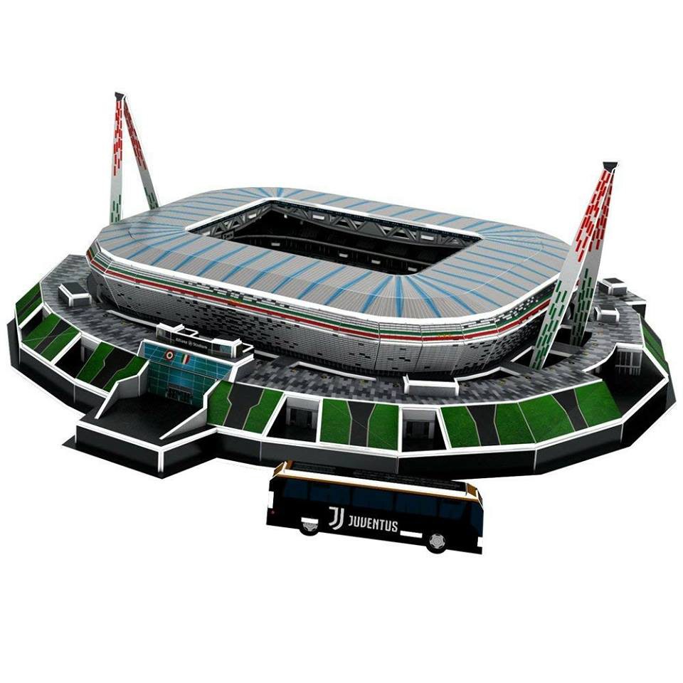 Mô hình sân vận động SVĐ bóng đá Manchester united arsenal AC milan chelsea Liverpool Real Barca PSG Bayern