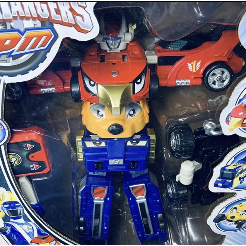 SIÊU NHÂN CƠ ĐỘNG THÁO LẮP SUPER RANGER RPM