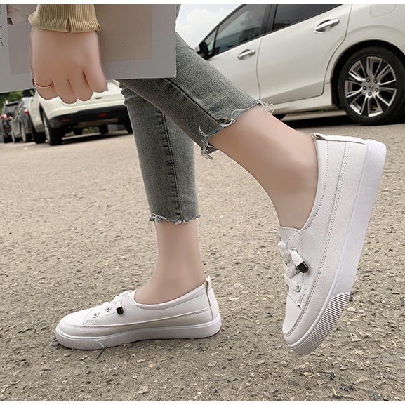 [ Mã HIENOT16 giảm ngay 5k cho đơn từ 155k] Giày thể thao nữ SLIP ON siêu cute