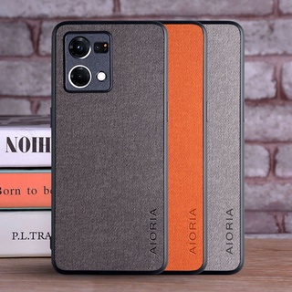 Ốp Điện Thoại Da Viền TPU Dẻo Sang Trọng Thời Trang Cho OPPO Reno 6 7 Pro Plus Reno6 Reno7 5G 4G