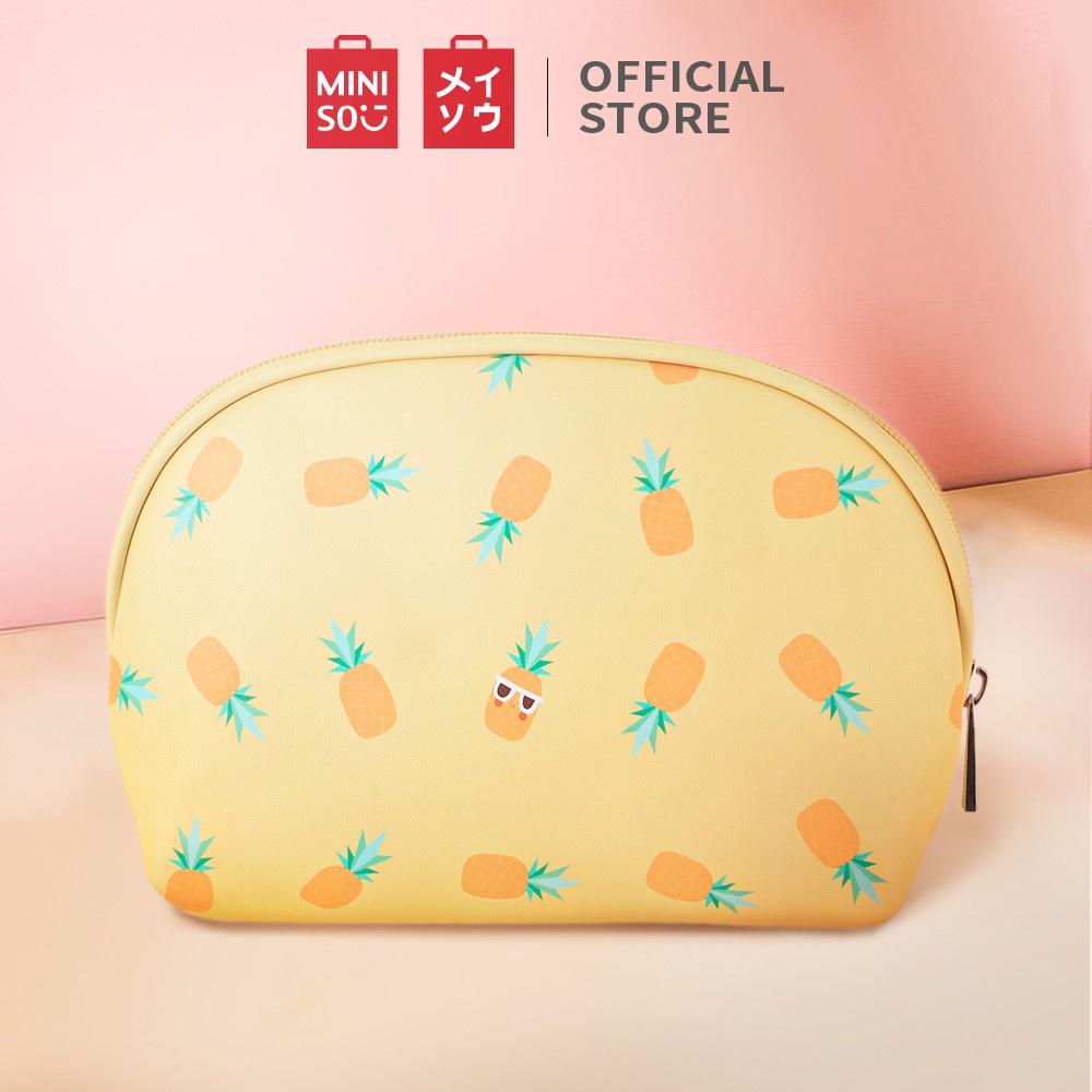 Túi đựng đồ trang điểm Miniso 94g -Giao ngẫu nhiên(Nhiều màu) - Hàng chính hãng