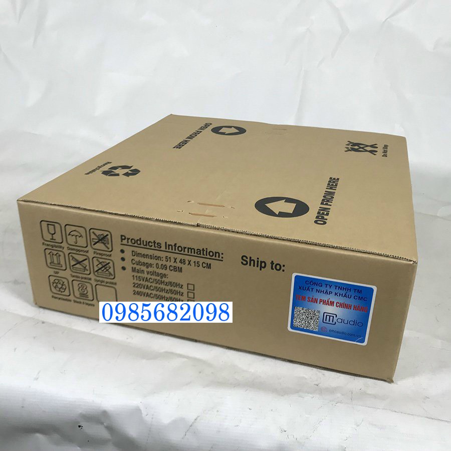Cục Đẩy công suất CMF 2400 PLUS 1200W-2 Kênh