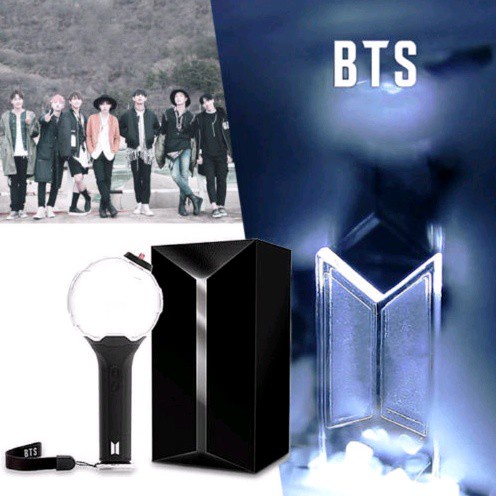 Gậy lightstick Ver.3 BTS BANGTAN BOMB cho người hâm mộ Kpop (Army)