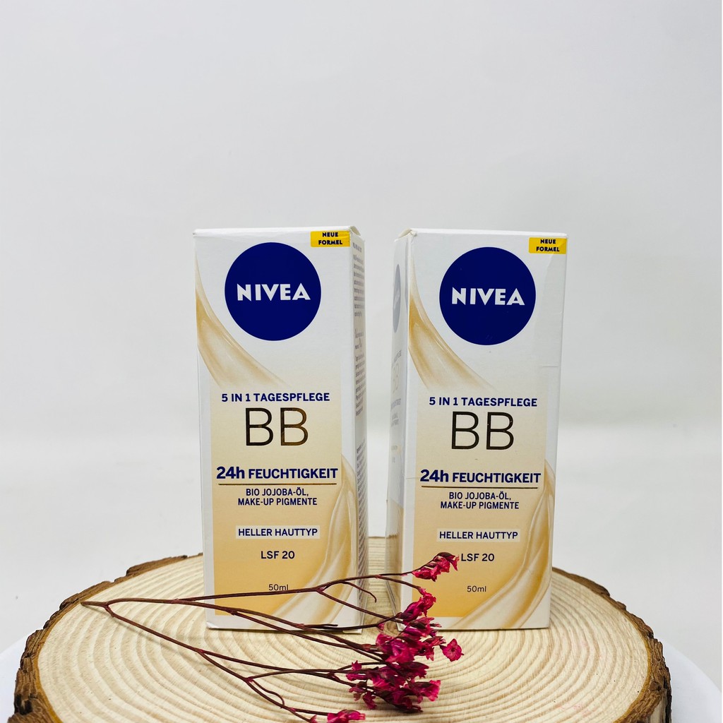 Kem nền nivea bb-cream 5in1 blemish balm, hàng đức