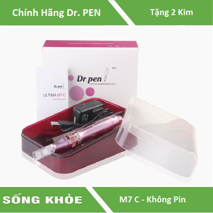 Máy lăn kim, Máy phi kim Dr Pen A1, M7, nhâp khẩu chính hãng