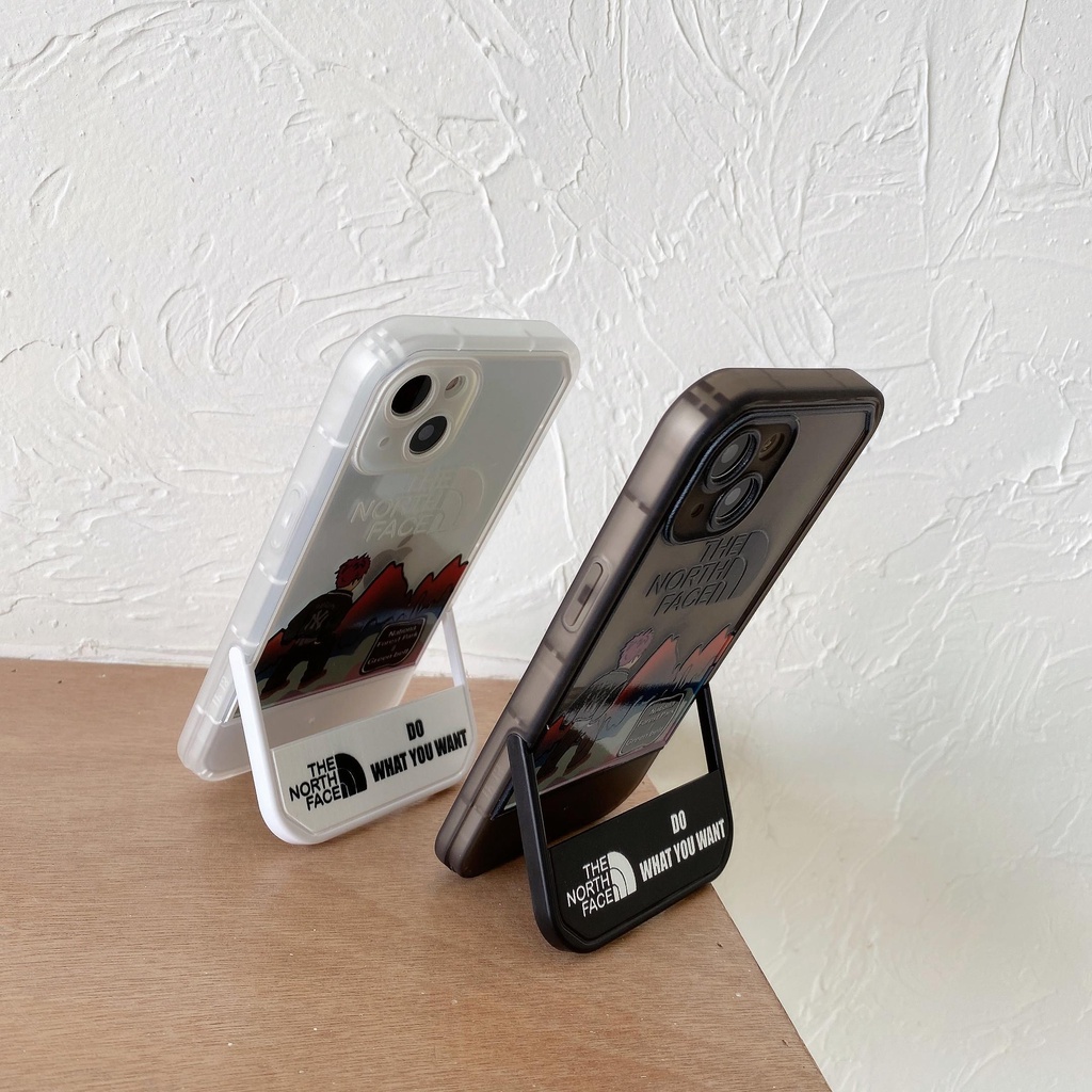 Ốp Điện Thoại Họa Tiết the north face Có Giá Đỡ Cho iphone 13 Pro Max i13 13pro 11 Pro Max i11 iX XS Max 7plus 8plus XR 12Pro 12 Pro Max