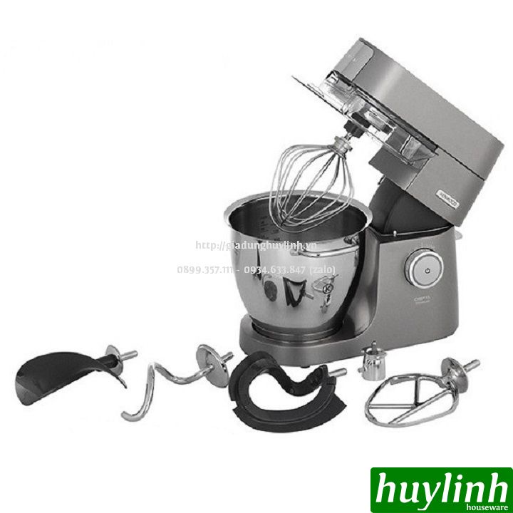 [Mã ELHAMS5 giảm 6% đơn 300K] Máy đánh trộn bột đa năng Kenwood Chef XL Titanium KVL8300S - 6.7 lít