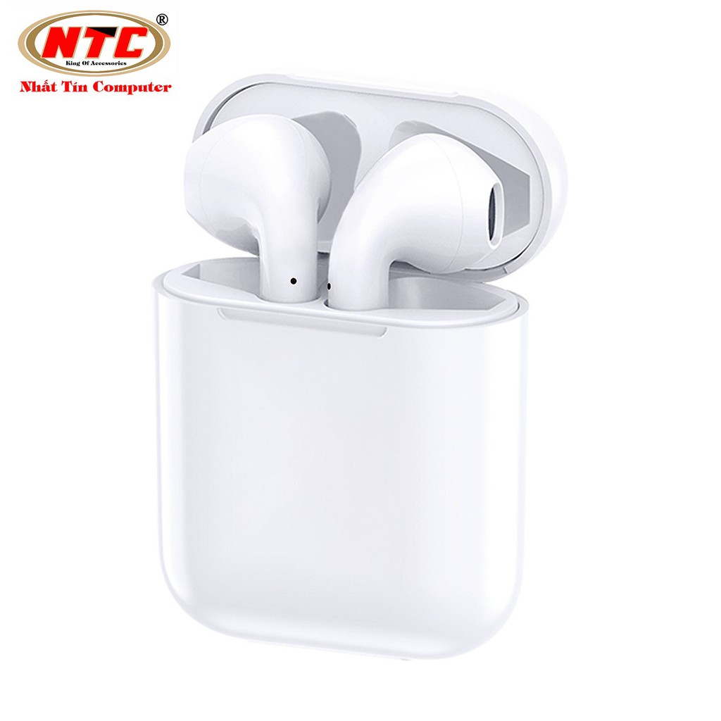 [Mã ELMSBC giảm 8% đơn 300K] Tai nghe bluetooth True Wireless WIWU Airbuds IV sạc không dây và cảm ứng chạm (Trắng)