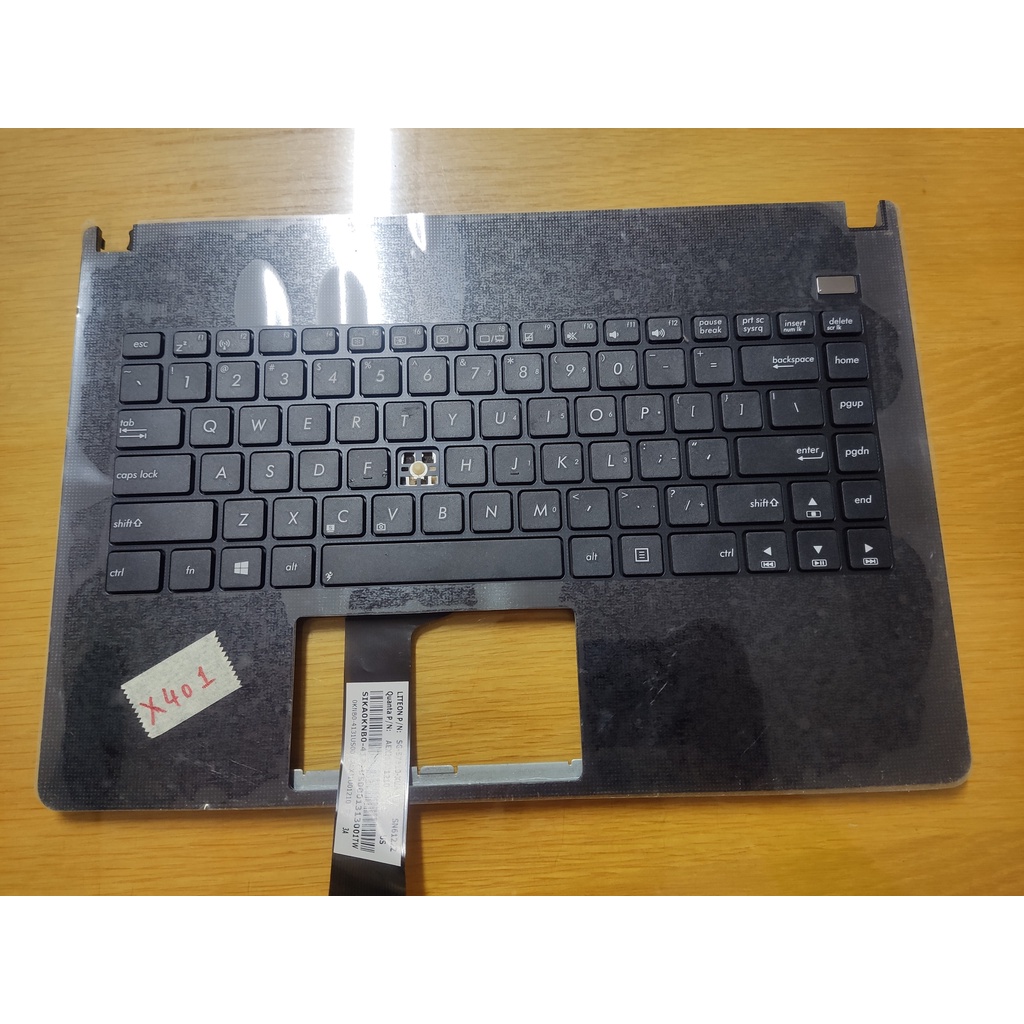Mặt C laptop Asus X401 đen (Không phím)