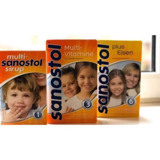 Sanostol - vitamin tổng hợp tăng sức đề kháng cho bé