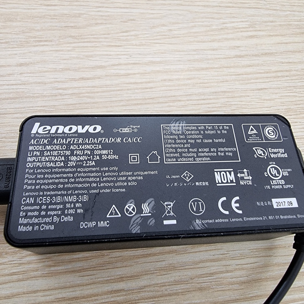 Sạc Laptop Lenovo Chân Usb Kim 45W Cho các dòng laptop ThinkPad T460, T460s, L460, E470, T440, T440s, X260, X270