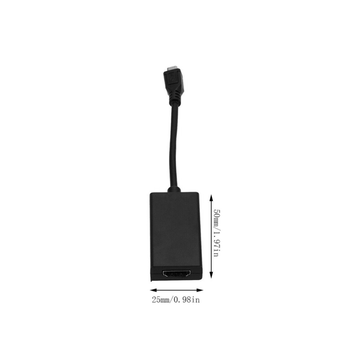 Cáp Chuyển Đổi Mhl Micro Usb Sang Hdmi-Compatible 1080p Tv Cho Android