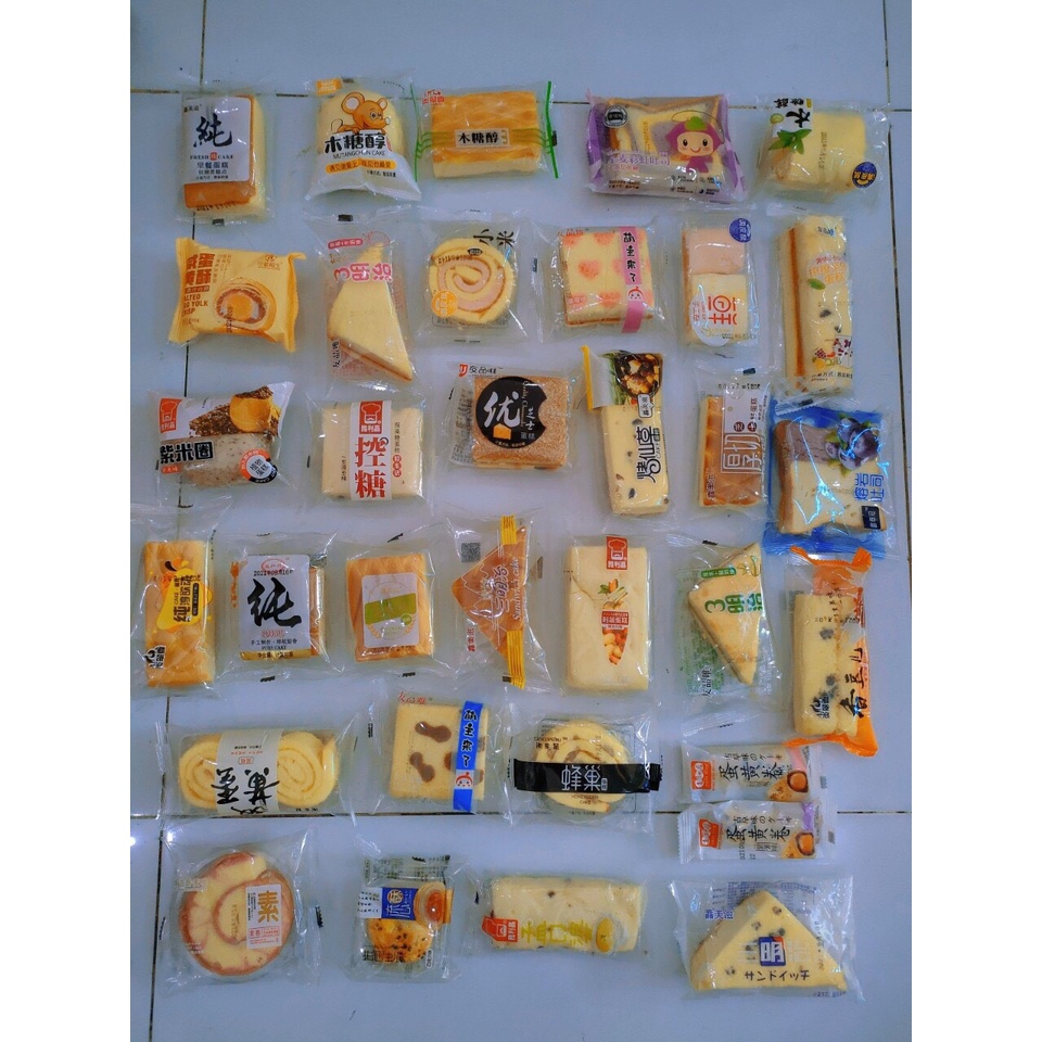 [Sale Rẻ] Bánh Mix Đài Loan Nhiều Vị Cực Ngon - Ăn Vặt Tí Tùng Po