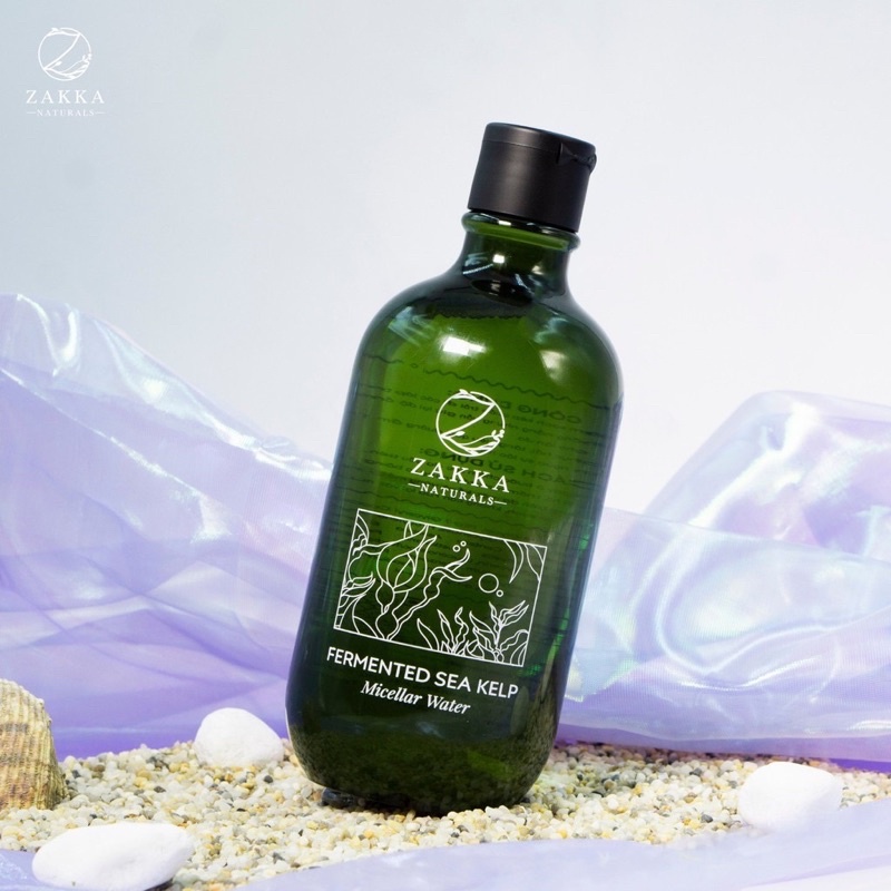 Nước tẩy trang tảo biển Micellar water Zakka naturals 3in1 - Hàng chính hãng