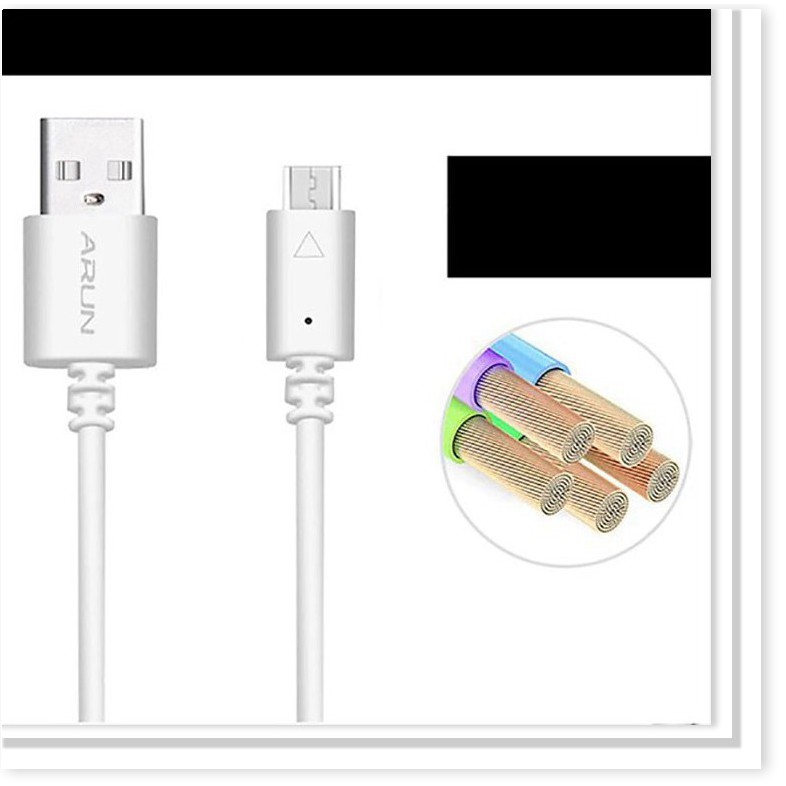 Xả Kho - Cáp sạc arun micro usb dành cho android dài 1m