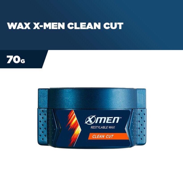 Sáp vuốt tóc X-Men Clean Cut hộp 70g