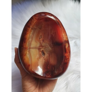 Đá carnelian bowl (hình thật)