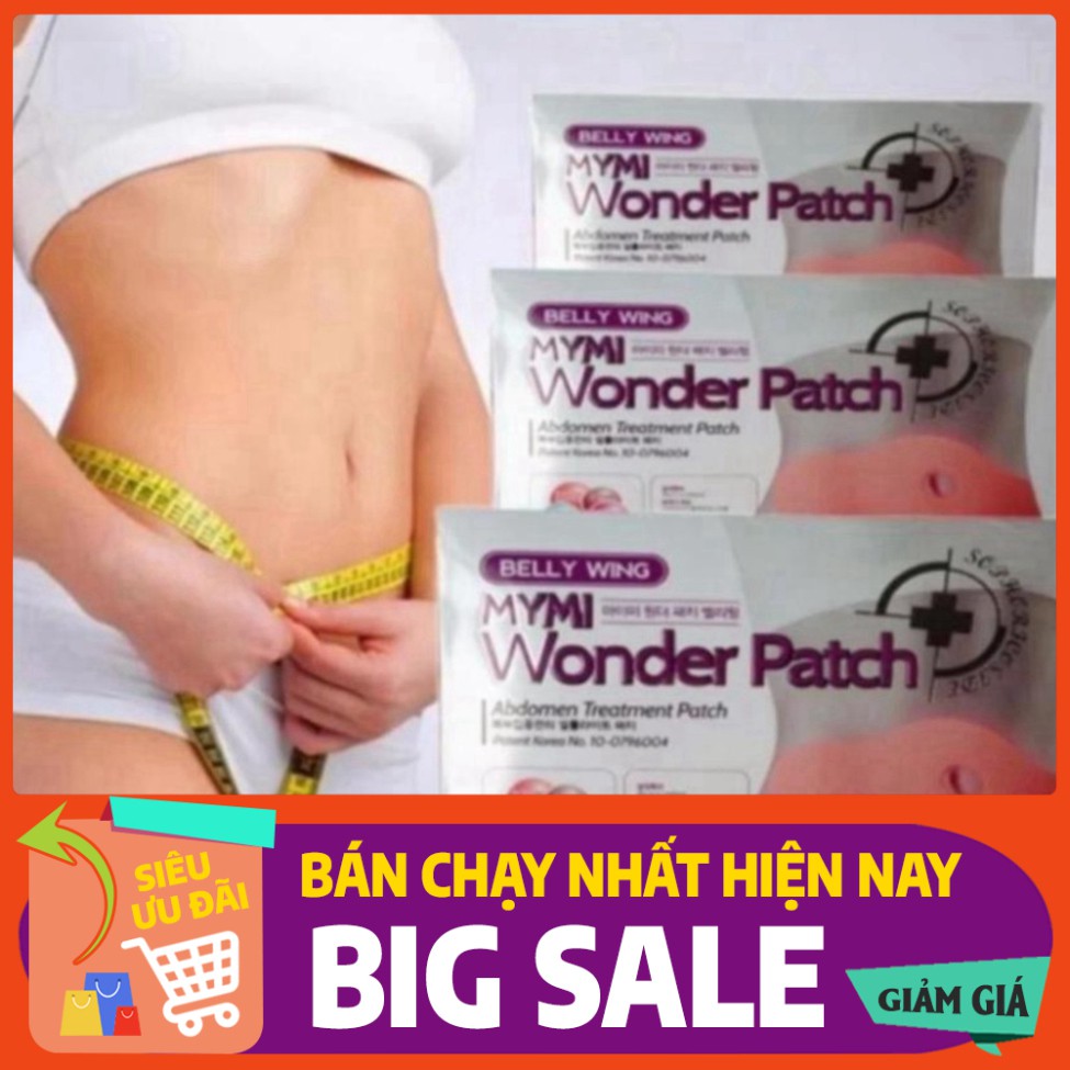 [FREE SHIP] 💥[Diệt Mỡ Bụng]💥Miếng dán tan mỡ bụng Hàn Quốc MyMi Wonder Patch (Bộ 5 miếng) HÀNG CHÍNH HÃNG 💥SIÊU HOT💥