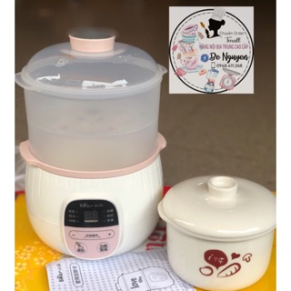 NỒI HẦM KÈM HẤP CÁCH THUỶ NẤU CHÁO ĐA NĂNG
