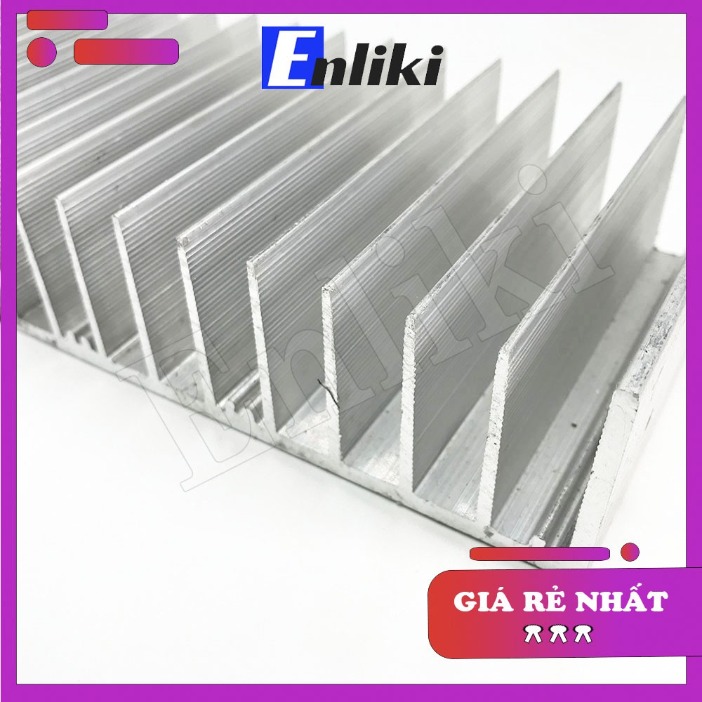 Tản Nhiệt Nhôm 16 Cánh Lớn 230x100x45mm (Thành Dày 4mm)