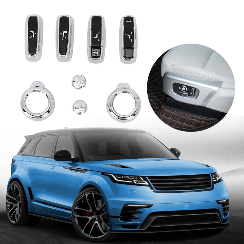 Bộ 8 nút bọc trang trí nút nội thất xe hơi Range Rover Evoque 2020