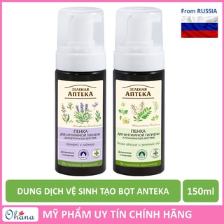 Dung Dịch Vệ Sinh Phụ Nữ Tạo Bọt Anteka 150ml