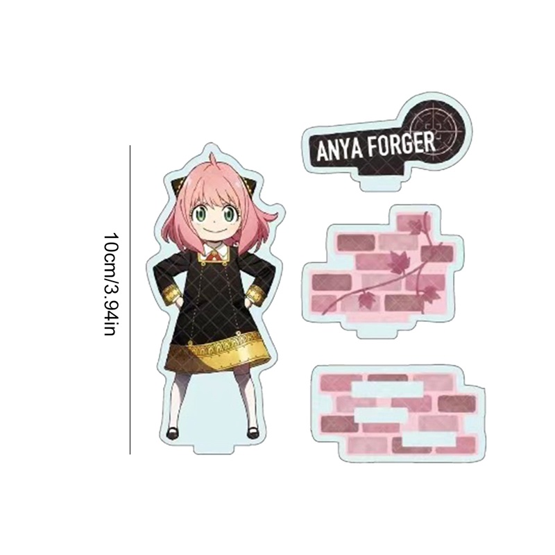 Giá Đỡ Mô Hình Nhân Vật Loid Yor Anya Bằng Acrylic Hoạt Hình SPY×FAMILY