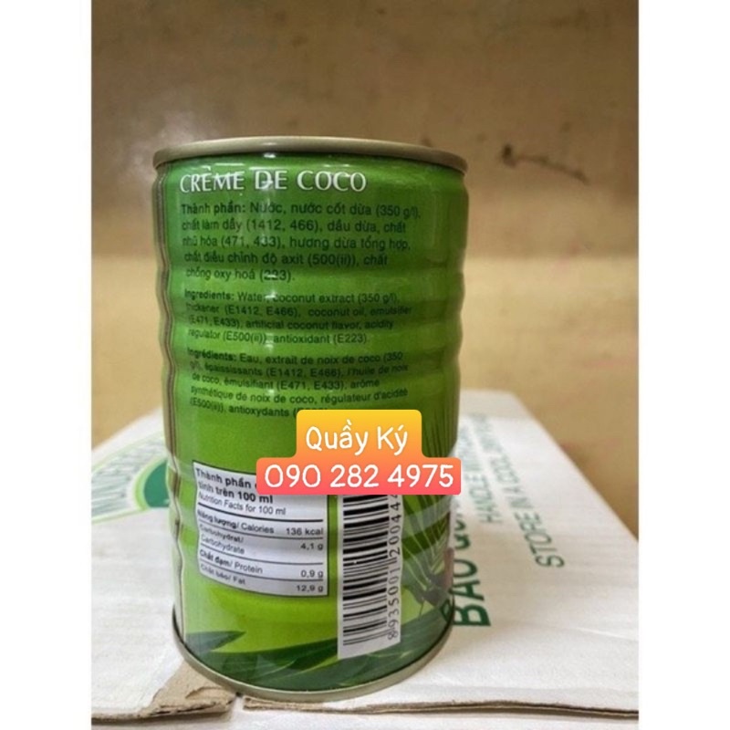 Nước cốt dừa Wonderfarm 400ml