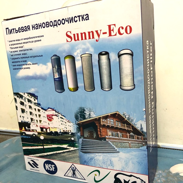 Máy lọc nước Sunny Eco nhập khẩu từ Nga