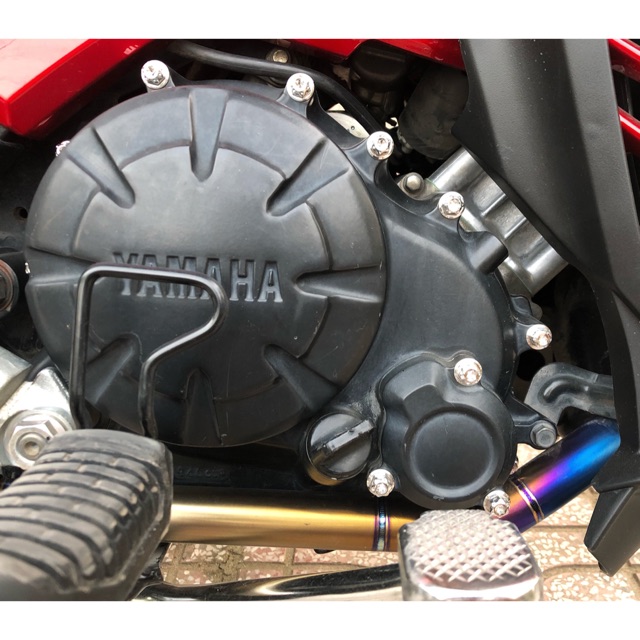 Ốc lốc máy inox 304 salaya wave dream, exciter winner các loại