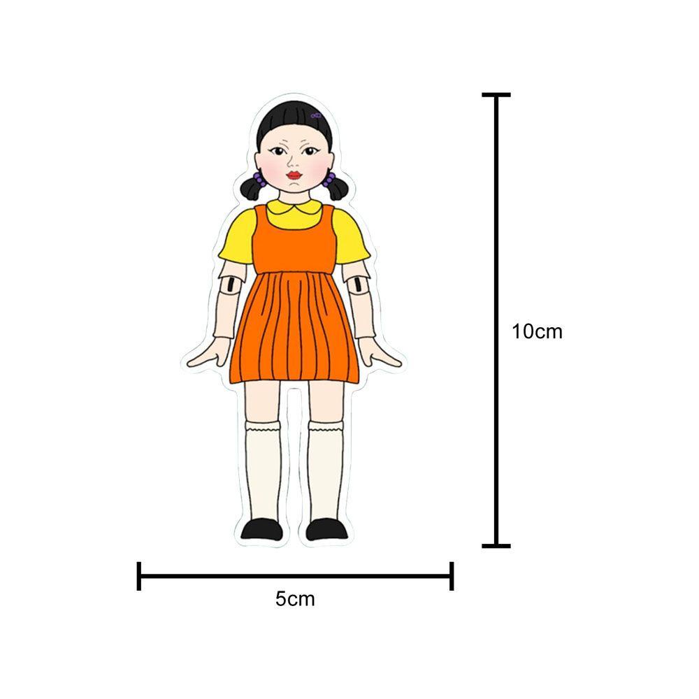 Nhãn Dán Trang Trí Hành Lý / Ván Trượt / Xe Mô Tô Mực Chơi Game Hình Chú Mực Độc Đáo